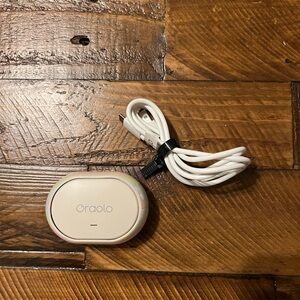 Oraolo Wireless Around the Ear, Earbuds Charging Case with Cable